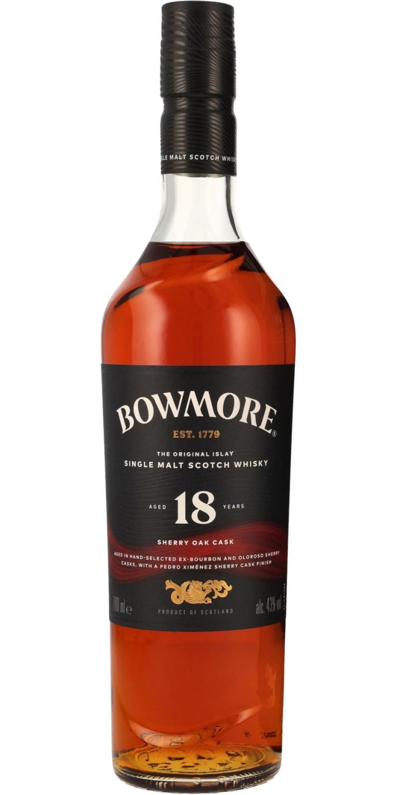 Bowmore 18-year-old Sherry Oak Cask