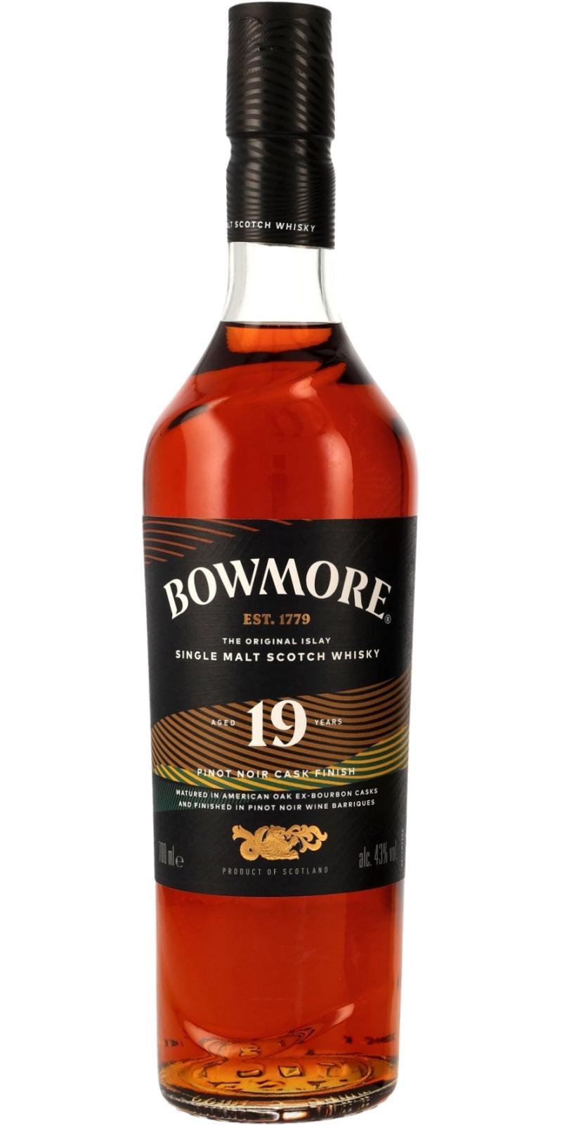 Bowmore 19-year-old Pinot Noir Cask Finish