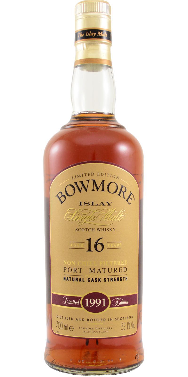 Bowmore 1991 Port Matured Limited Edition