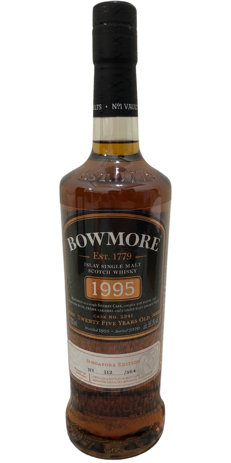 Bowmore 1995 Singapore Edition