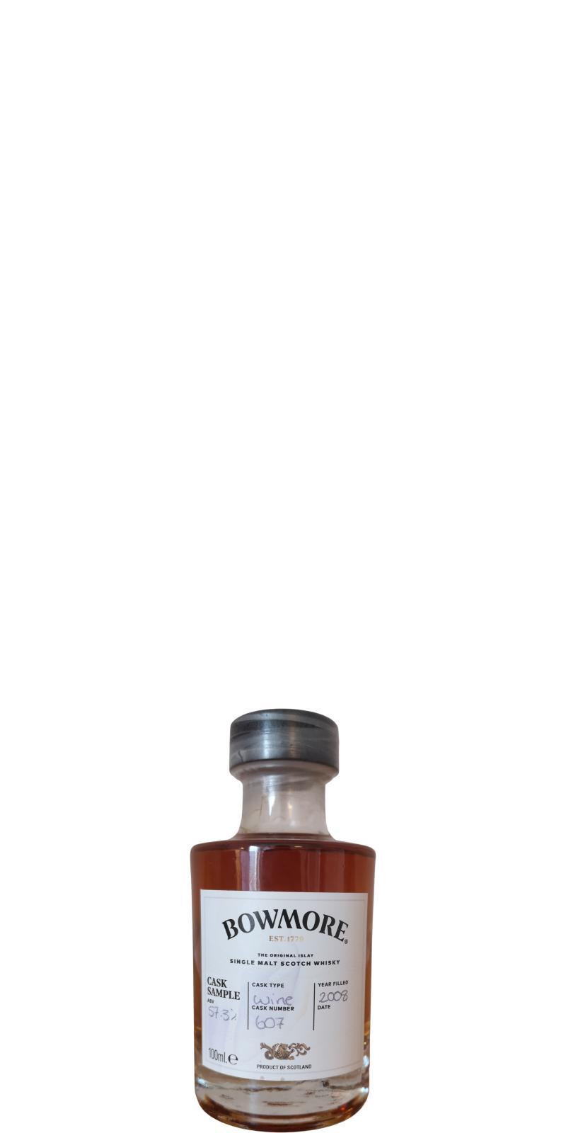 Bowmore 2008 No.1 Vaults Cask
