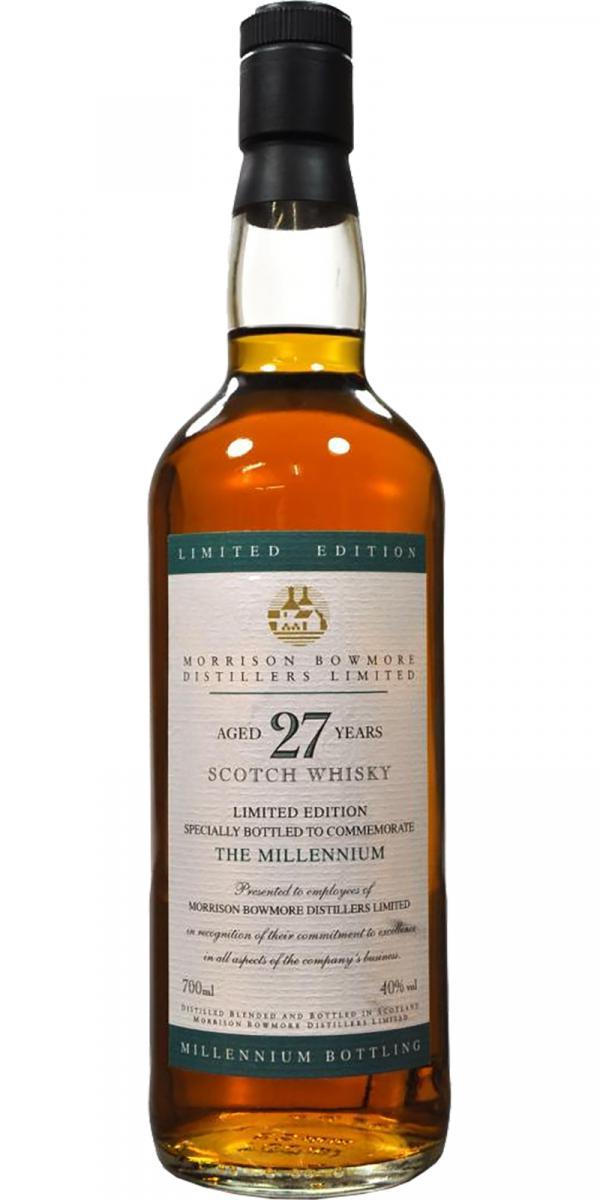 Bowmore 27-year-old Millennium Edition