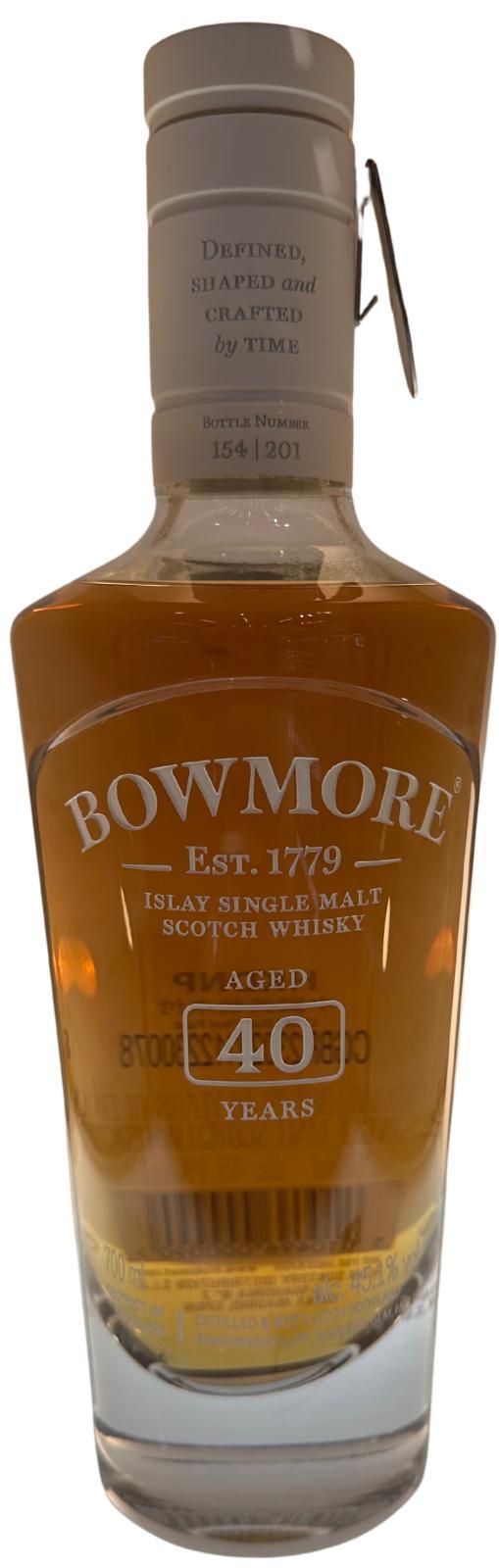 Bowmore 40-year-old Islay Single Malt Scotch Whisky