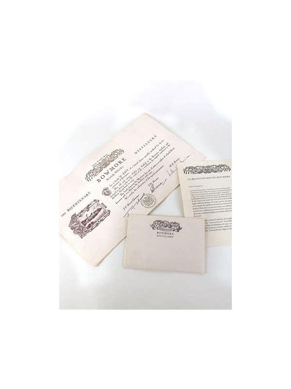 Bowmore Bicentenary Soffiantino import