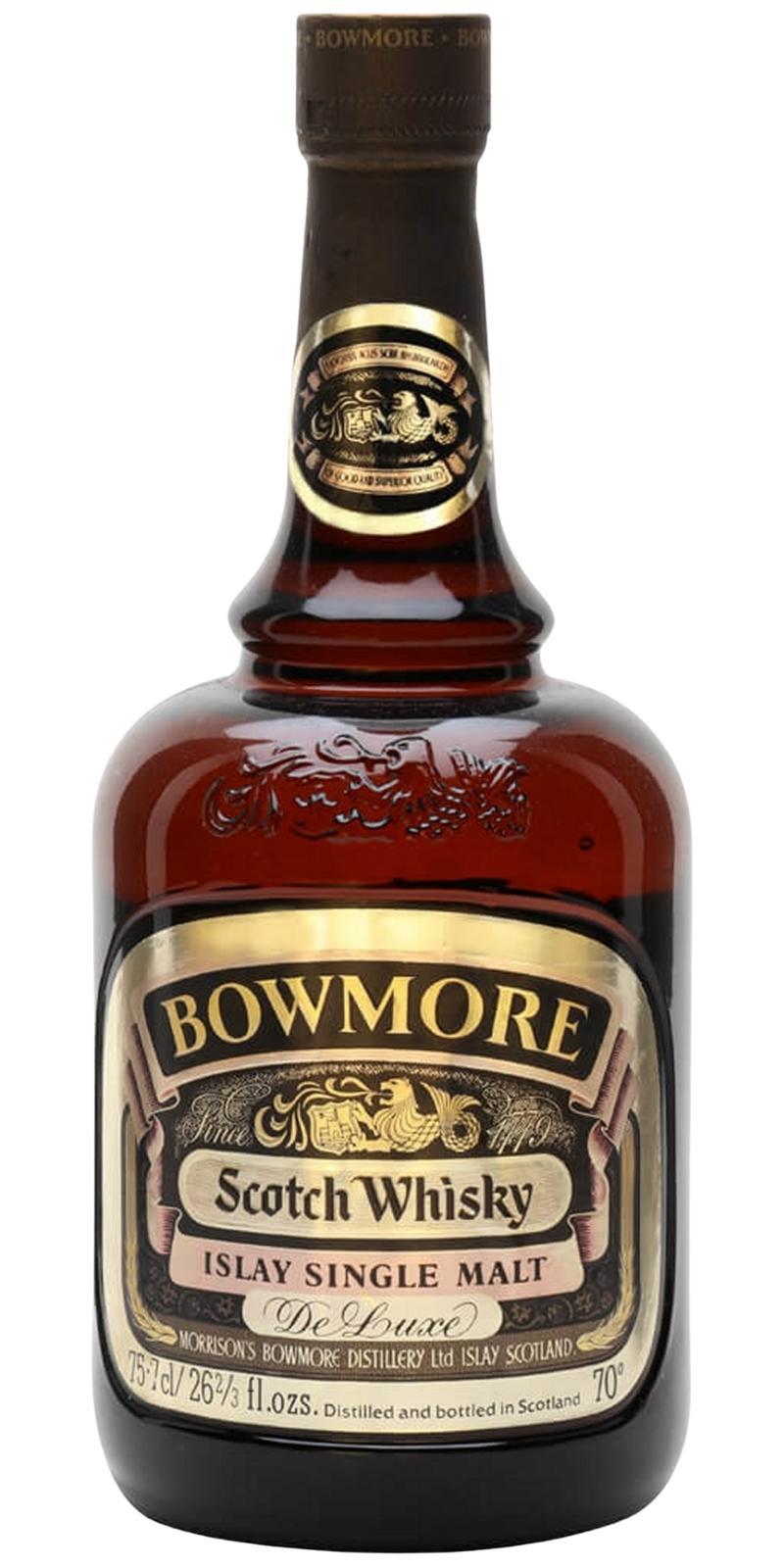 Bowmore De Luxe Dumpy Brown Bottle