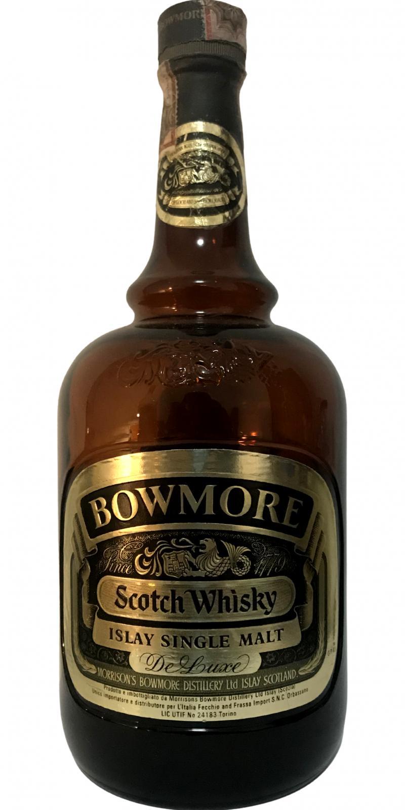Bowmore De Luxe Dumpy Brown Bottle