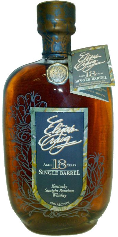 Elijah Craig 1991  Single Barrel