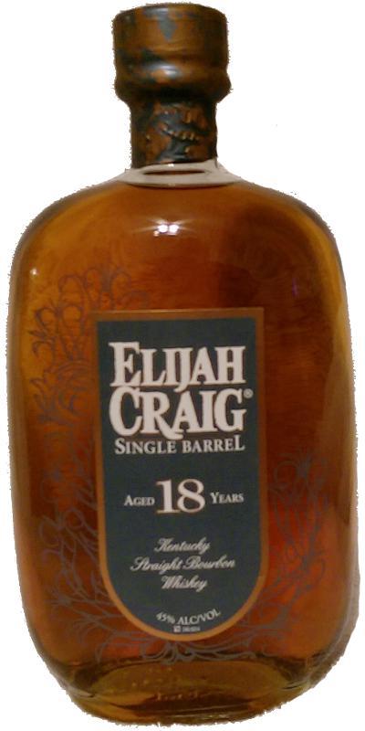 Elijah Craig 1997  Single Barrel