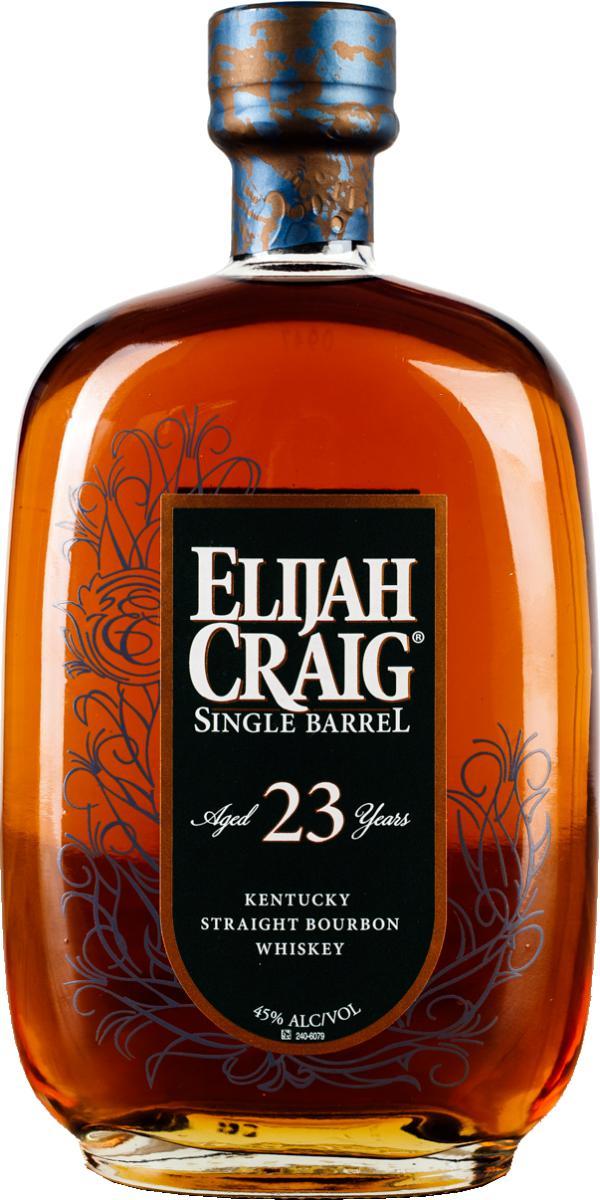 Elijah Craig 23-year-old  Single Barrel
