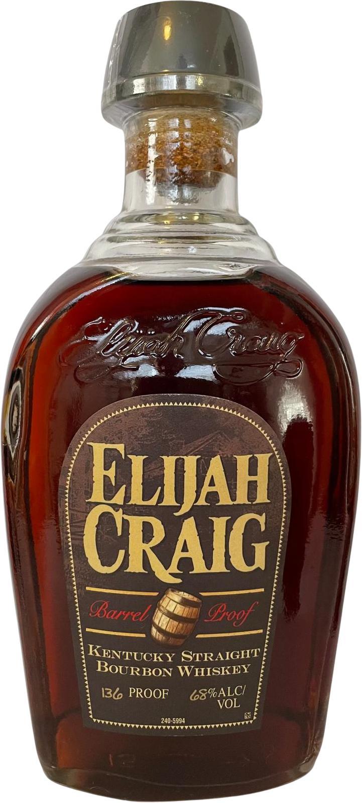 Elijah Craig Barrel Proof - Release #10