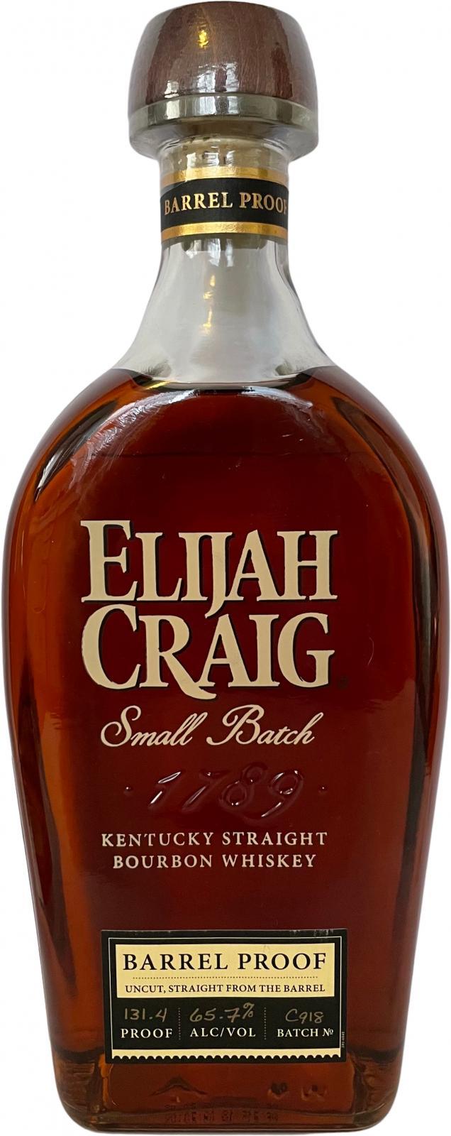 Elijah Craig Barrel Proof - Release #18  Small Batch - Barrel Proof