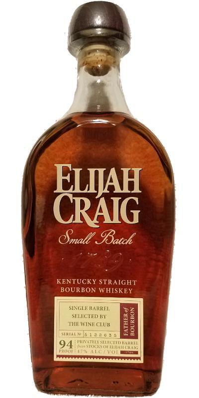 Elijah Craig Small Batch  Kentucky Straight Bourbon Whiskey