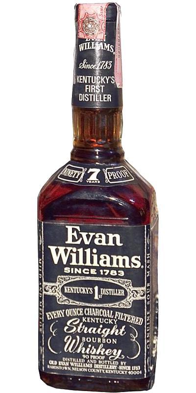 Evan Williams 07-year-old  90 proof