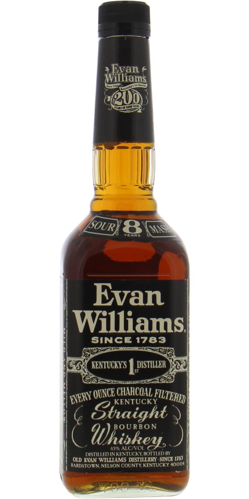 Evan Williams 08-year-old  Black Label