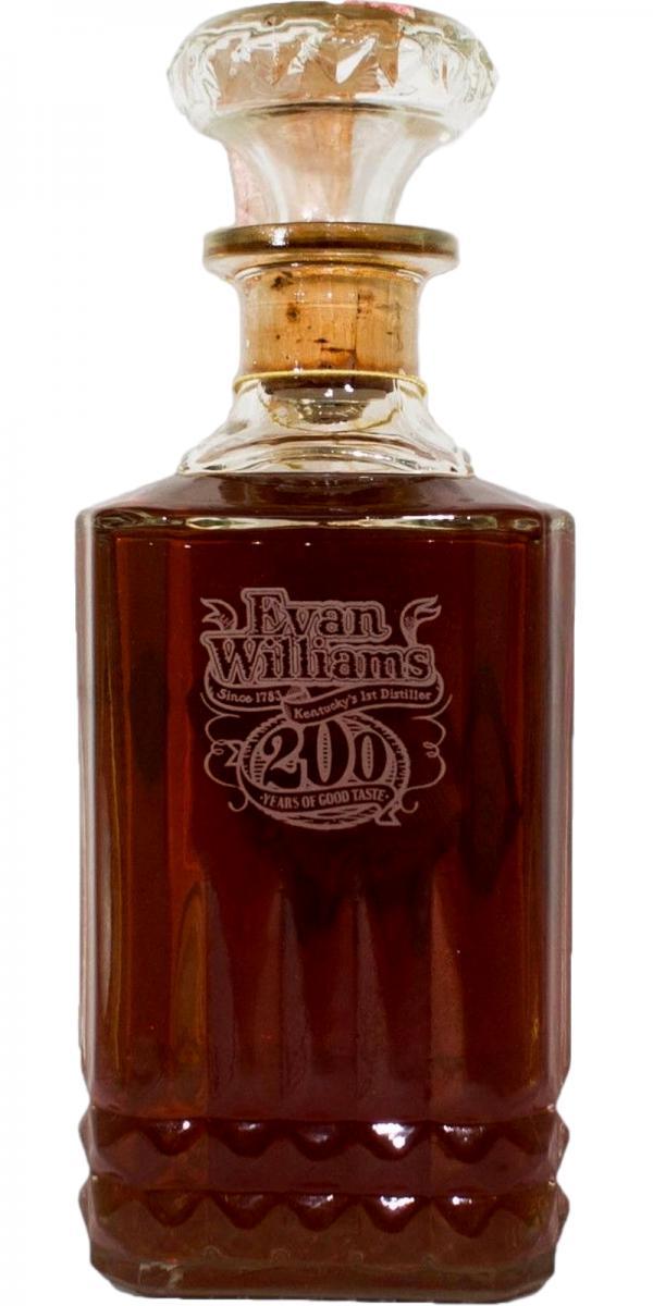 Evan Williams 1976  200 years of good taste