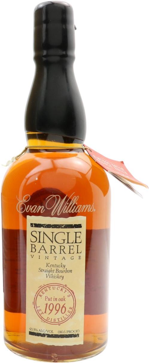 Evan Williams 1996  Single Barrel