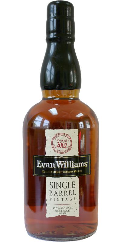 Evan Williams 2002  Single Barrel