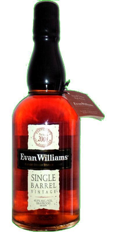 Evan Williams 2004  Single Barrel