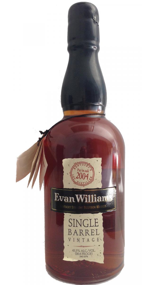 Evan Williams 2004  Single Barrel