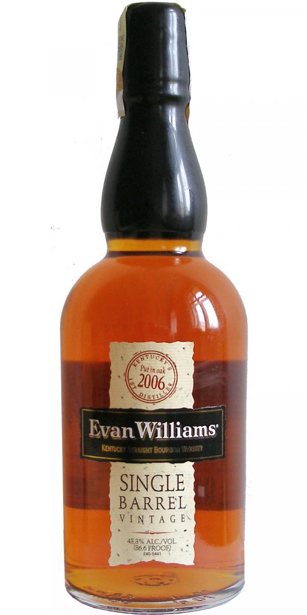Evan Williams 2006  Single Barrel