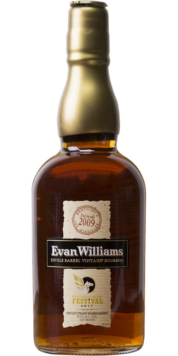 Evan Williams 2009  Kentucky Derby Limited Edition 2017