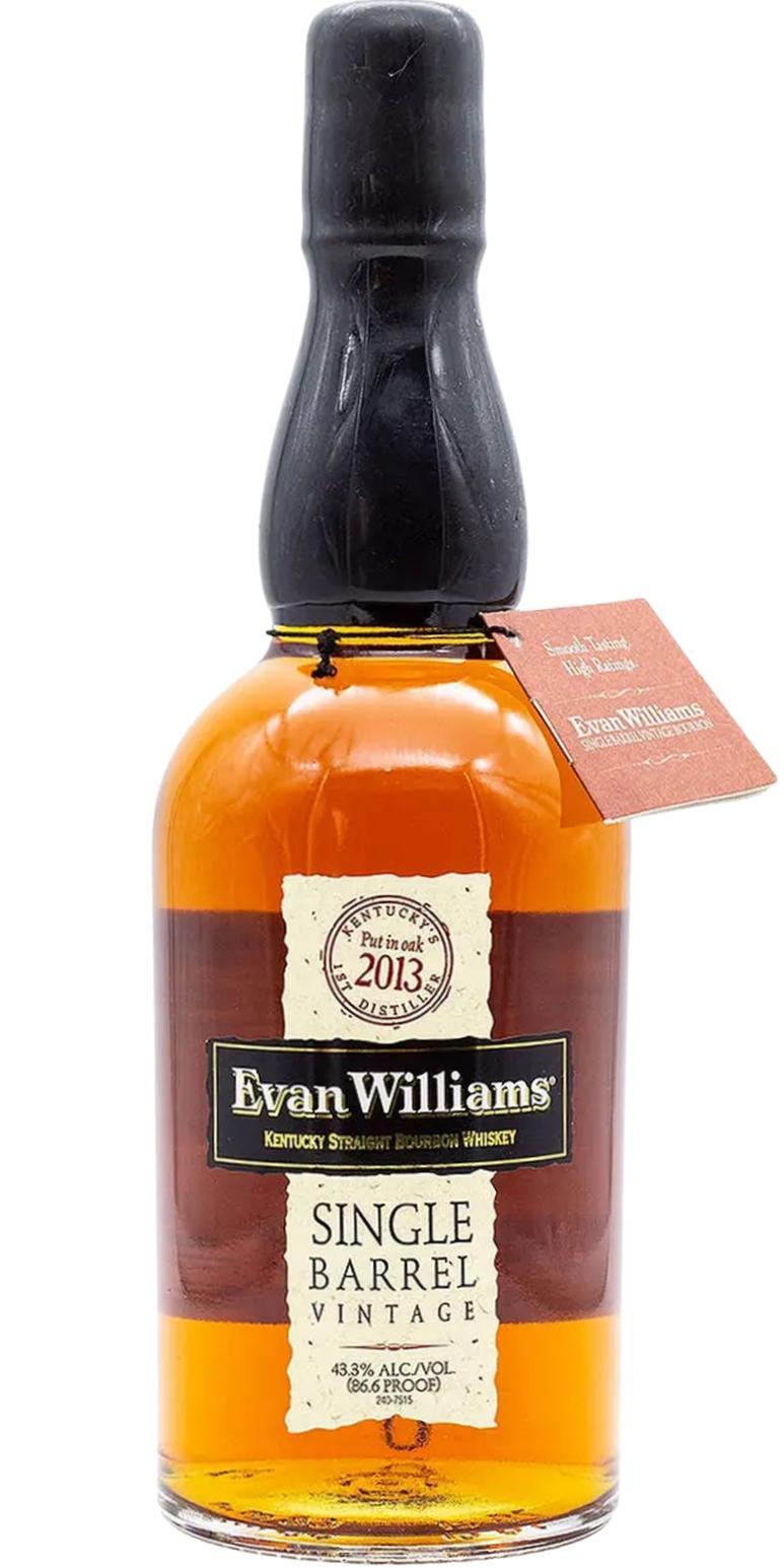 Evan Williams 2013  Single Barrel Vintage