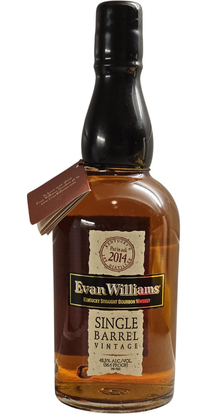 Evan Williams 2014  Single Barrel