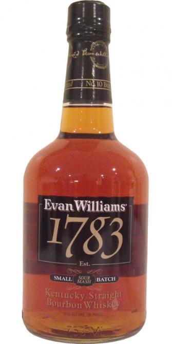 Evan Williams 1783 Small Batch  Black Foil