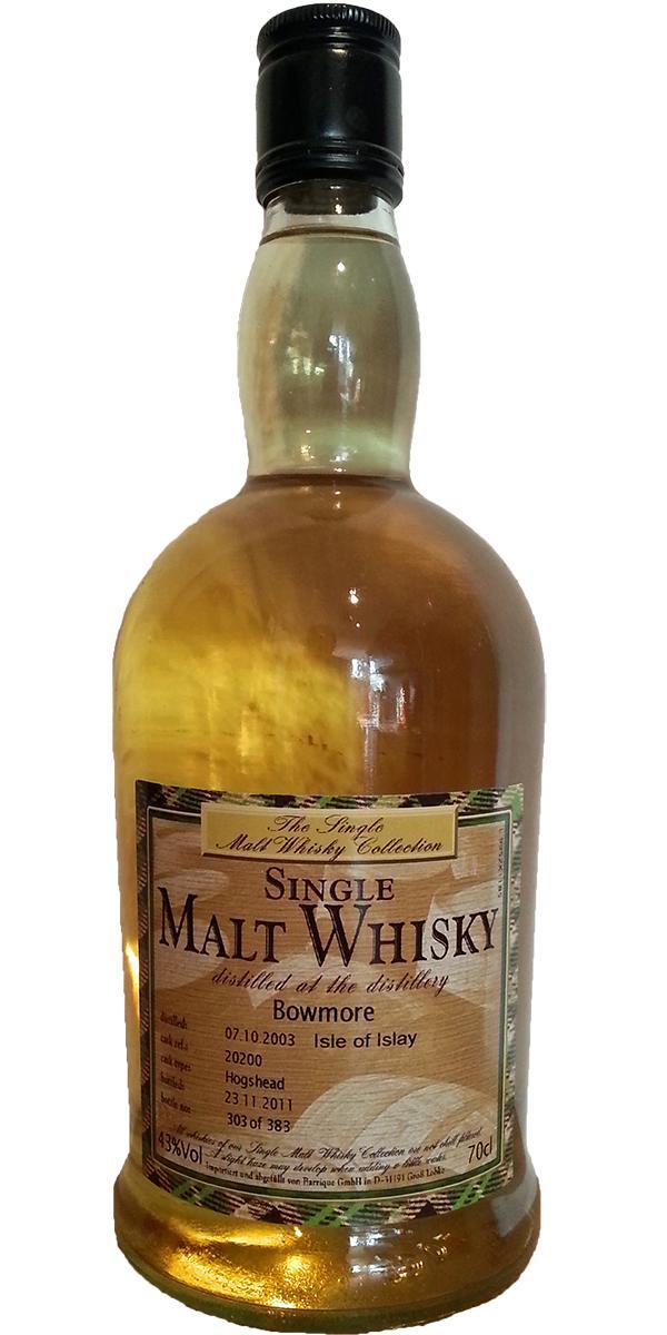 Bowmore 2003 Bq The Single Malt Whisky Collection