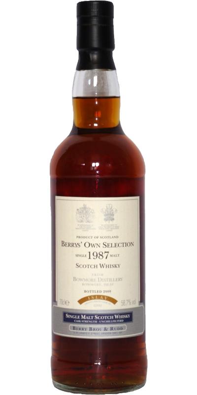 Bowmore 1987 BR Berrys' Own Selection