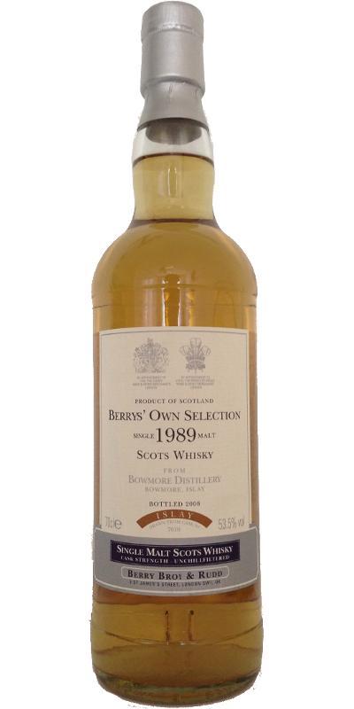 Bowmore 1989 BR Berrys' Own Selection