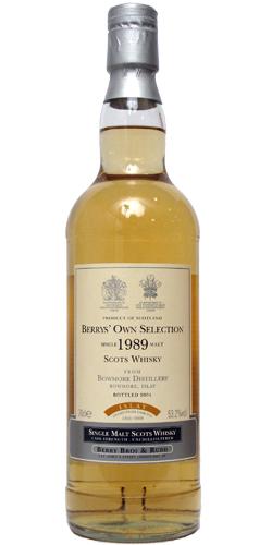 Bowmore 1989 BR Berrys' Own Selection