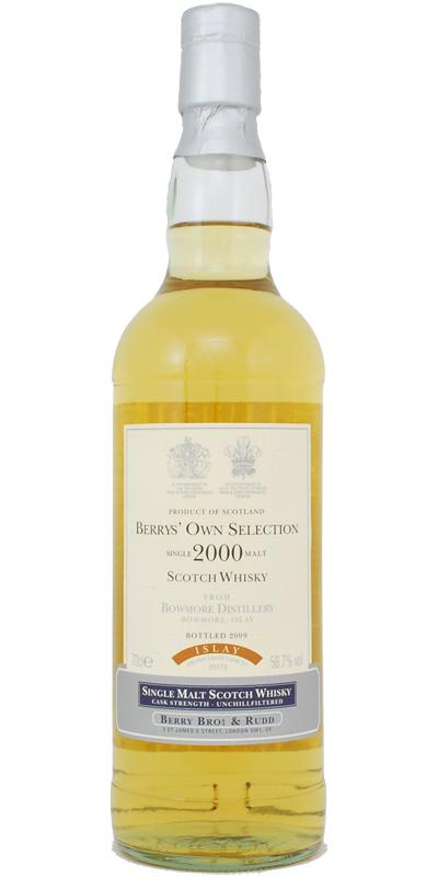 Bowmore 2000 BR Berrys' Own Selection