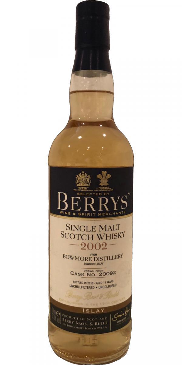 Bowmore 2002 BR Berrys'