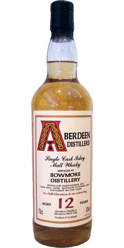 Bowmore 1991 BA Aberdeen Distillers