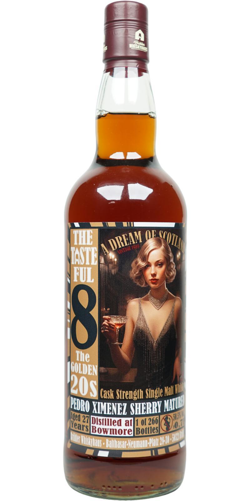 Bowmore 1989 BW A Dream of Scotland - The Tasteful 8