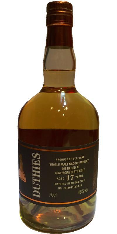 Bowmore 17-year-old CA Duthies