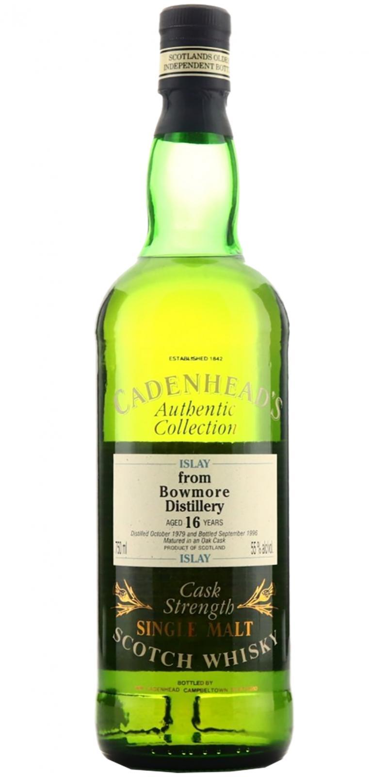 Bowmore 1979 CA Authentic Collection