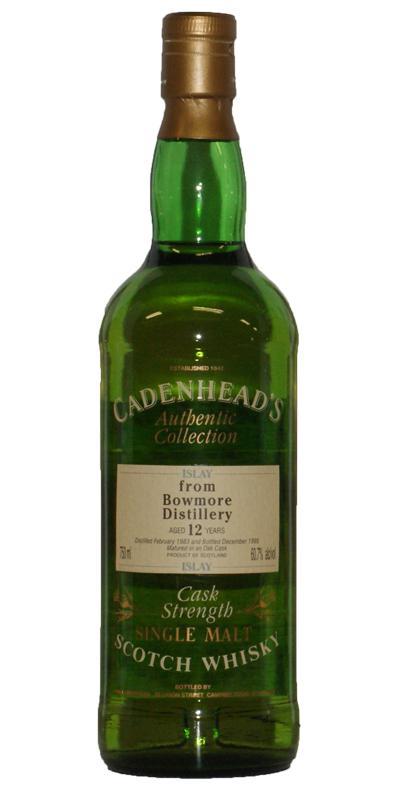 Bowmore 1983 CA Authentic Collection