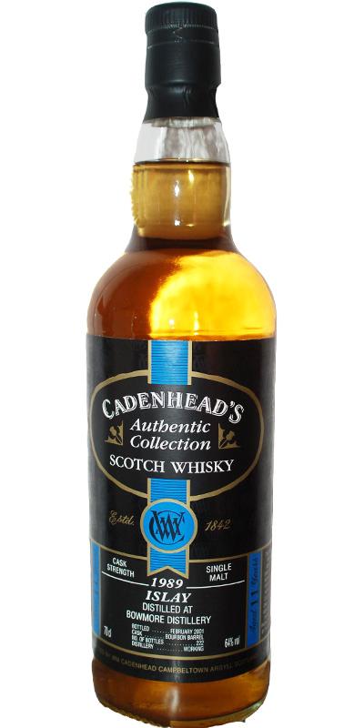 Bowmore 1989 CA Authentic Collection