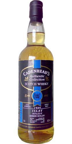 Bowmore 1989 CA Authentic Collection