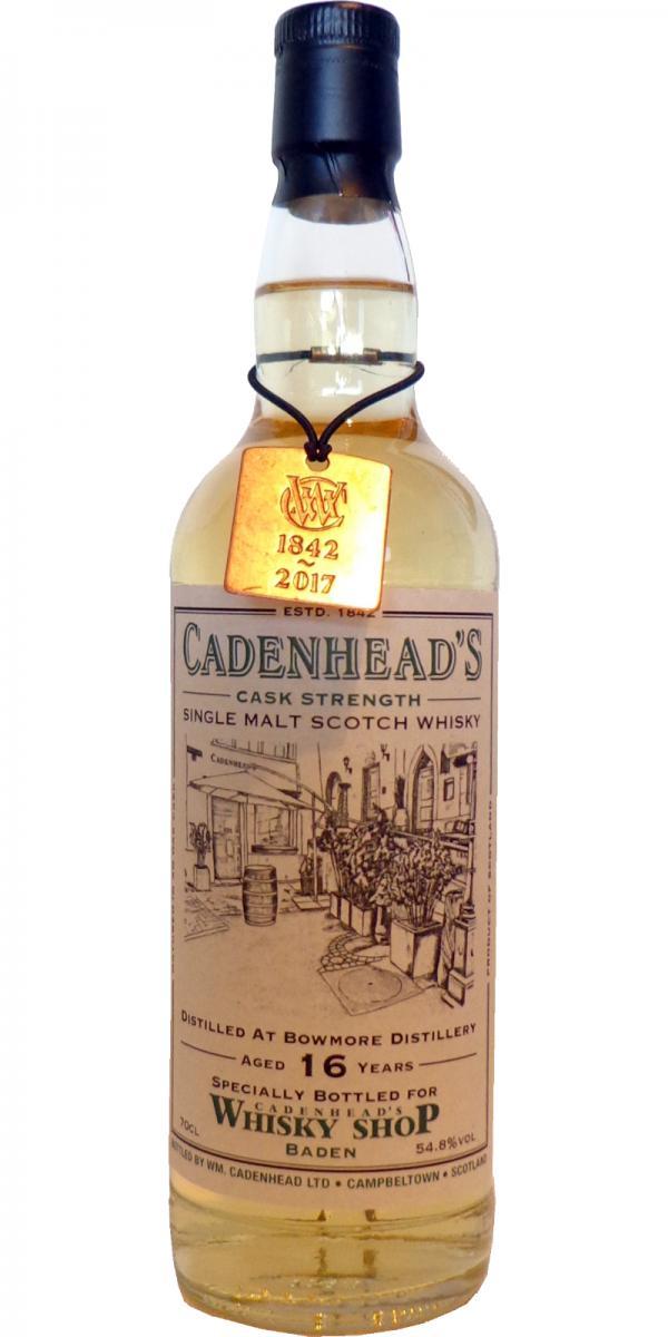 Bowmore 2001 CA Cadenhead's 175th Anniversary