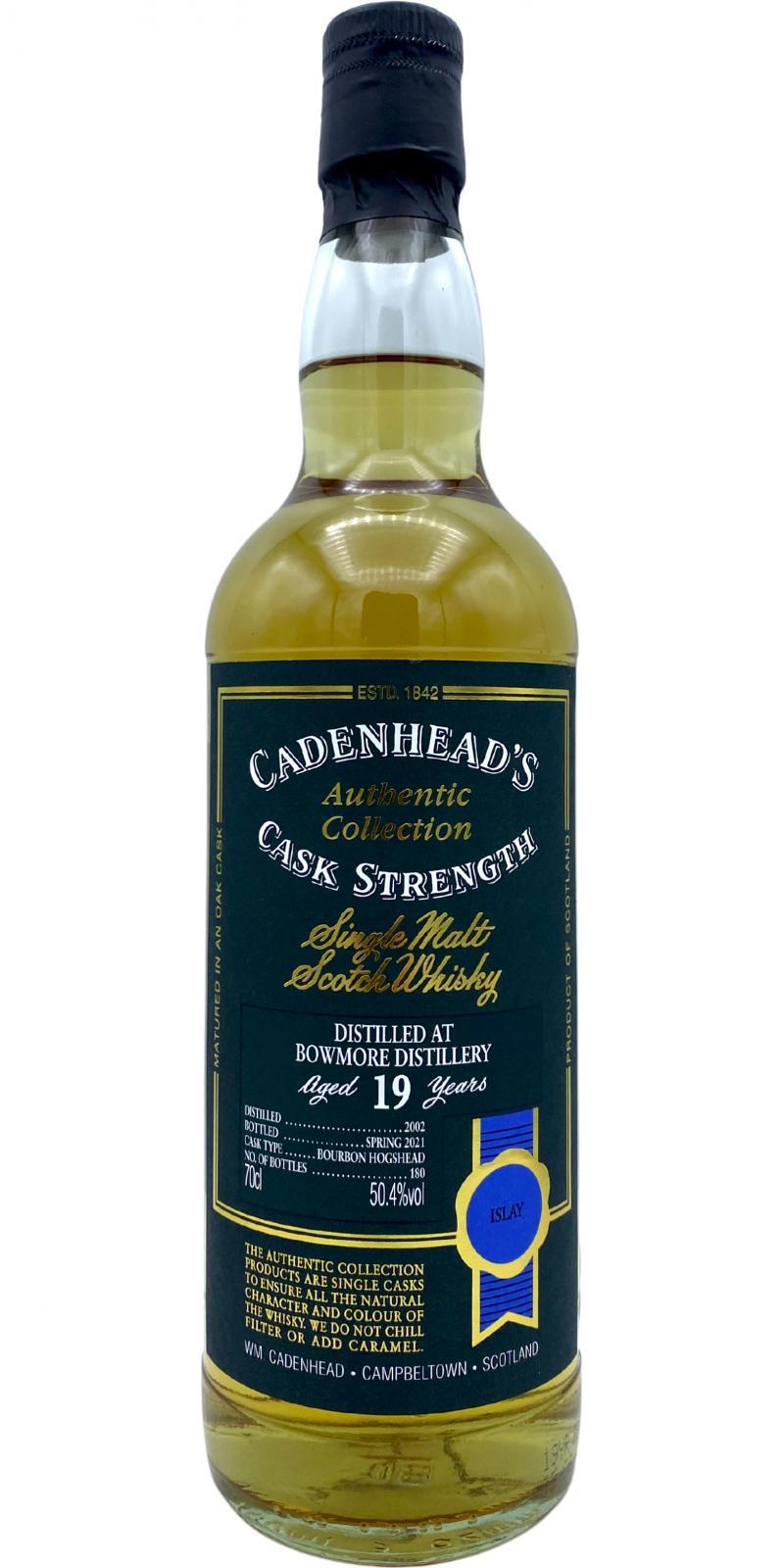 Bowmore 2002 CA Authentic Collection