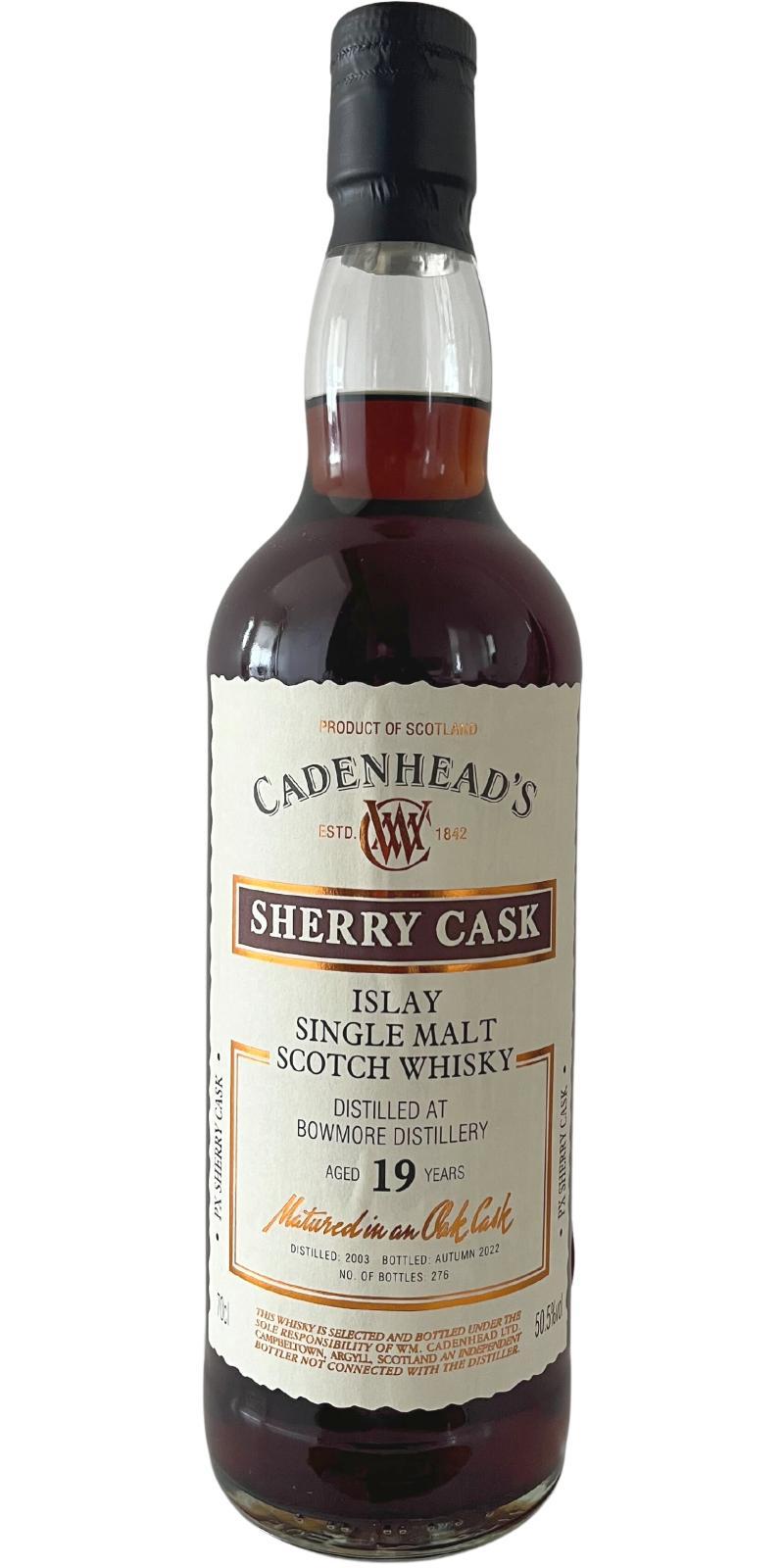 Bowmore 2003 CA Authentic Collection