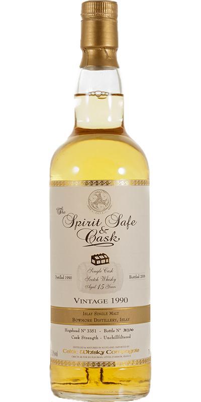 Bowmore 1990 Cel The Spirit Safe & Cask