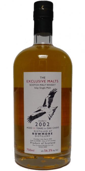 Bowmore 2002 CWC The Exclusive Malts
