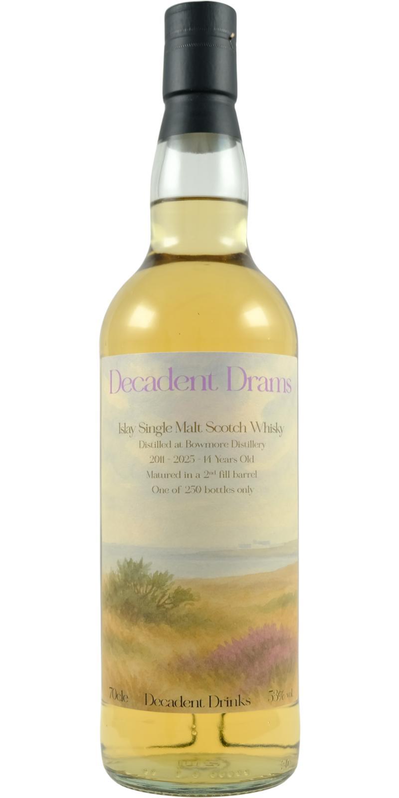 Bowmore 2011 DeDr Decadent Drams