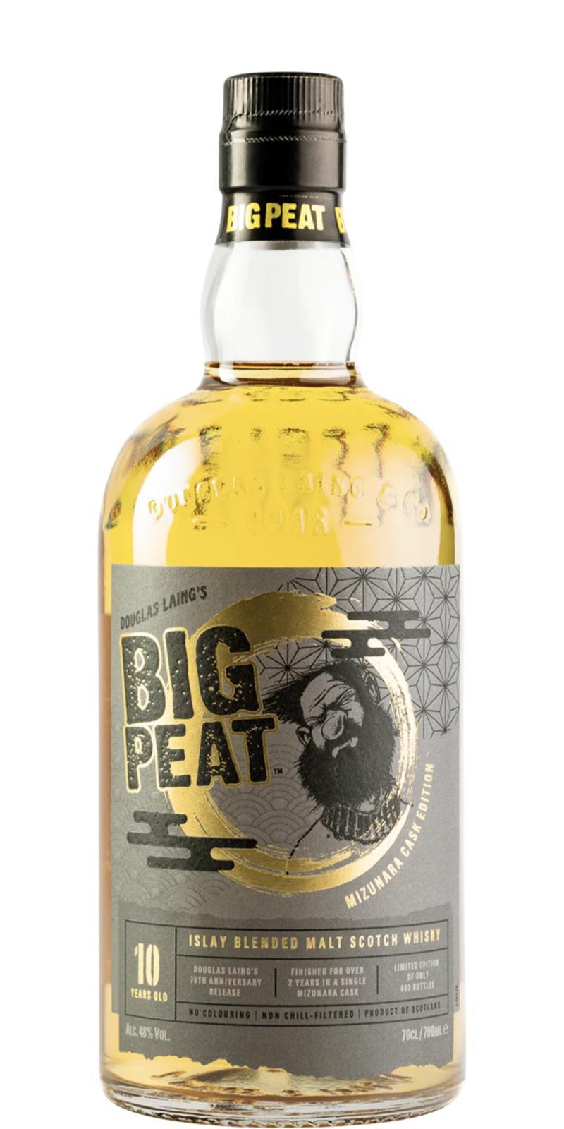 Big Peat 10-year-old DL Mizunara Cask Edition