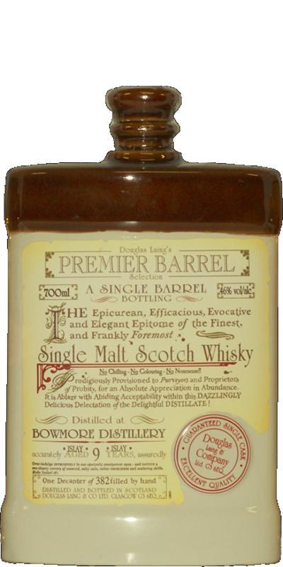 Bowmore 09-year-old DL Premier Barrel Selection