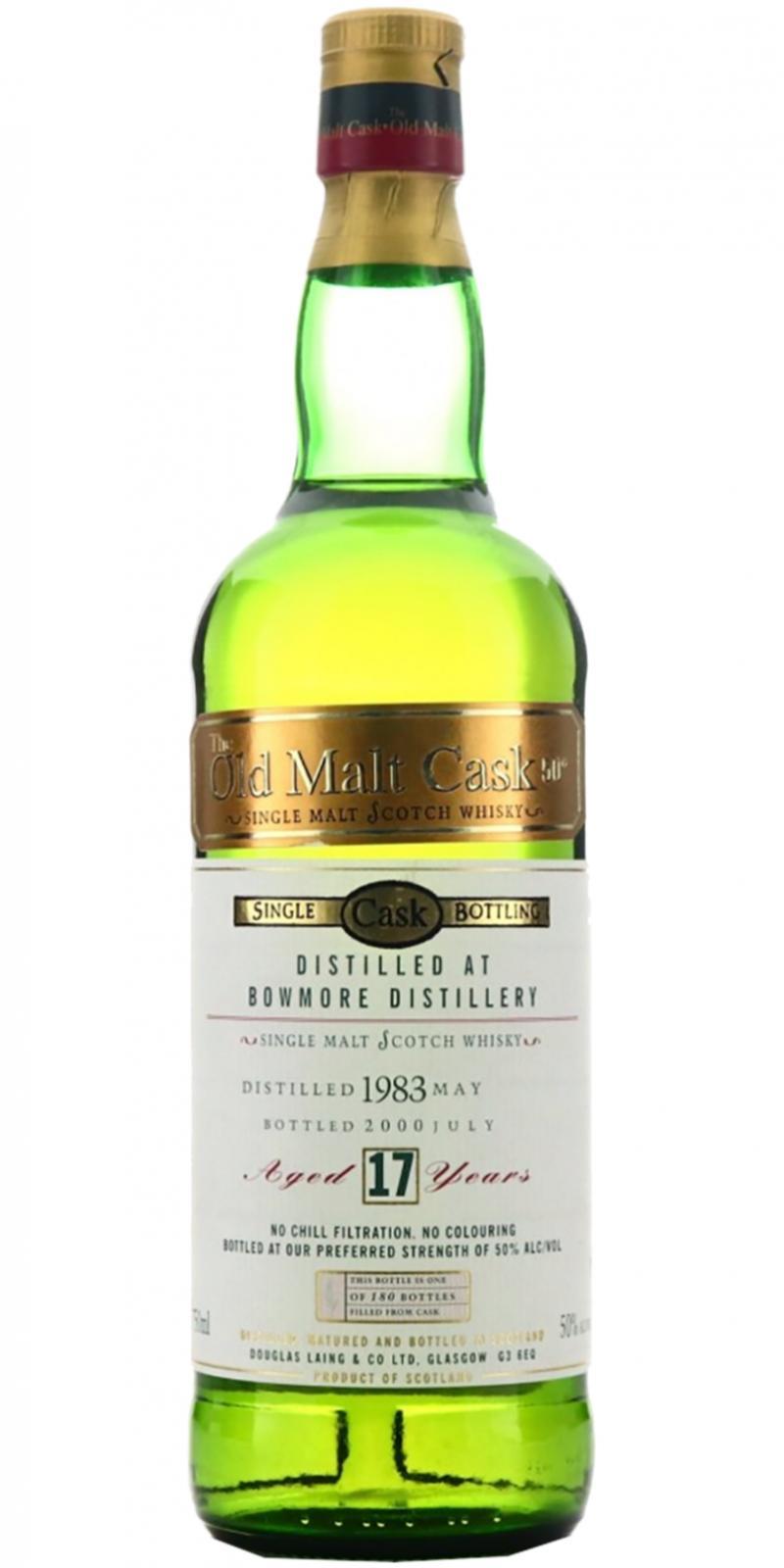 Bowmore 1983 DL The Old Malt Cask